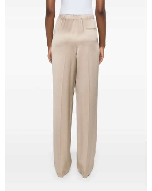 Giorgio Armani Natural Silk Trousers