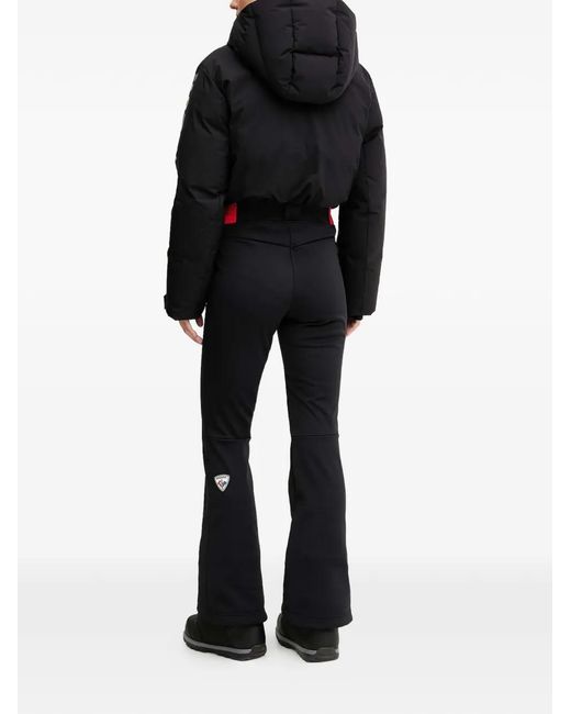 Rossignol Black X Jcc Sublim Logo-Patch Ski Jumpsuit