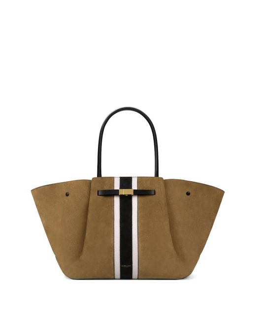 DeMellier London Brown Midi New York Tote Bag
