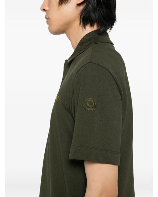 Moncler メンズ グリーン ポロシャツ
