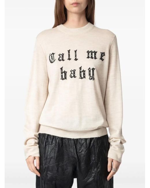 Zadig & Voltaire Natural Ivy Jumper
