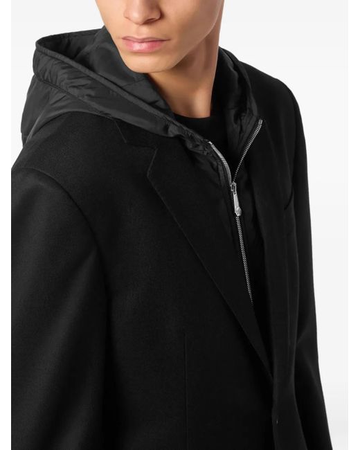Philipp Plein Black Single-Breasted Blazer for men