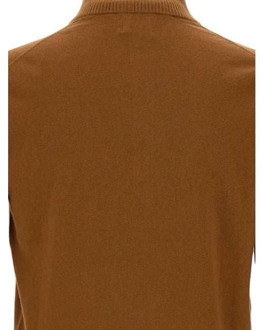 Pull À Col Zippé Sun 68 pour homme en coloris Brown