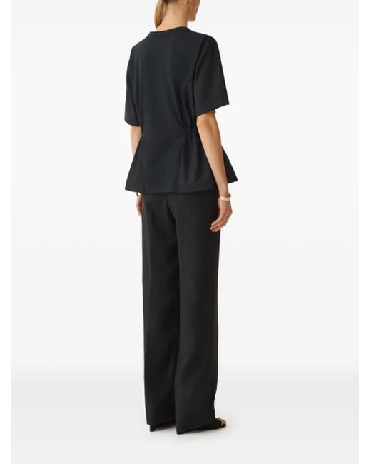 Fabiana Filippi Black Short Sleeve T-Shirt