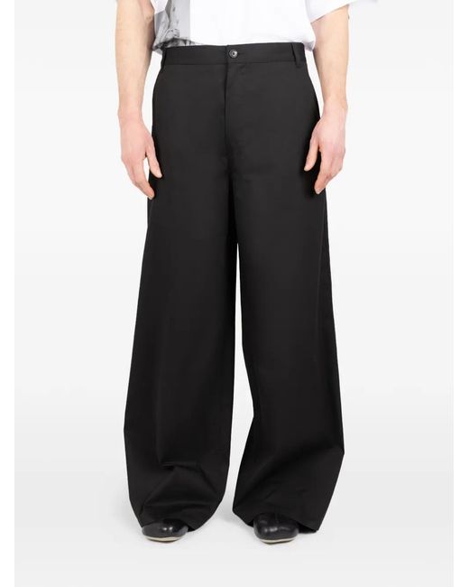 Societe Anonyme Black Wide-Leg Trousers