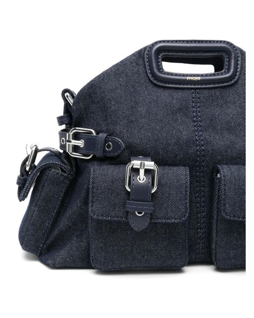 Maje Blue Miss M Schultertasche