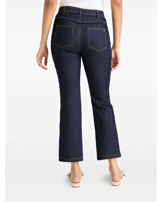 Cinq À Sept Cropped Broek in het Blue