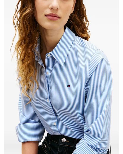 Tommy Hilfiger Blue Striped Shirt