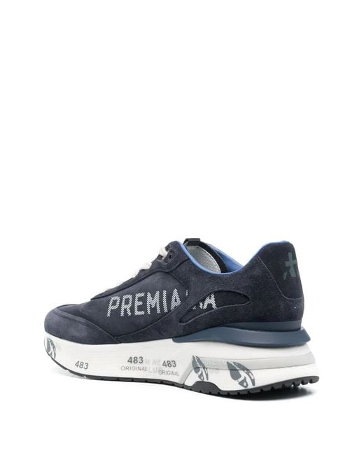 Premiata Blue Sneakers for men