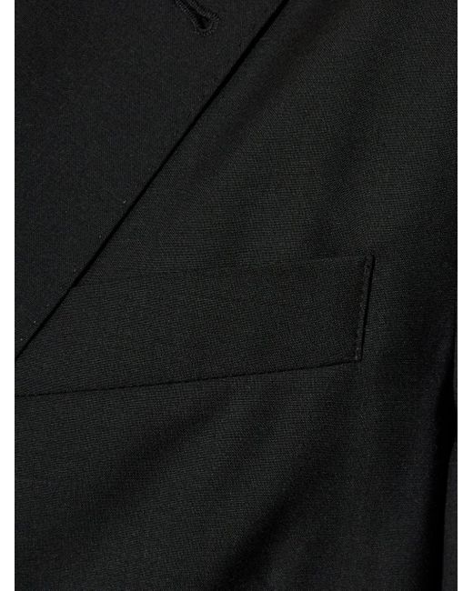 Emporio Armani Black Tailored Blazer for men