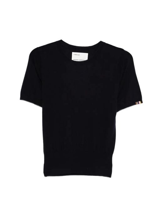 Extreme Cashmere Black Nº416 Noor T-Shirt