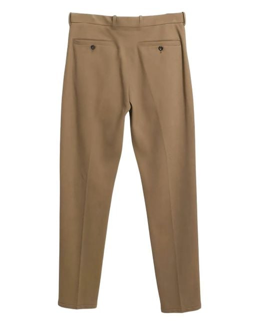 Circolo 1901 Brown Pleated Drawstring Trousers for men