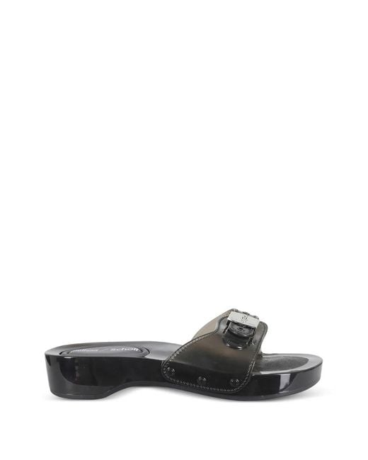 Melissa White Buckle-Strap Sandals