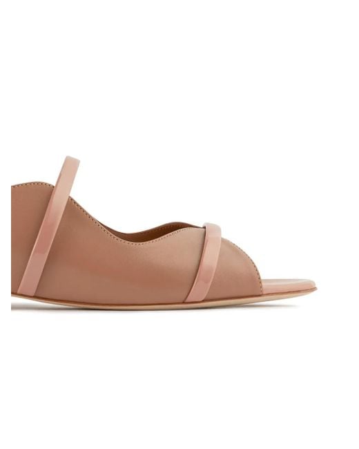 Malone Souliers Brown Norah Ballerina Shoes