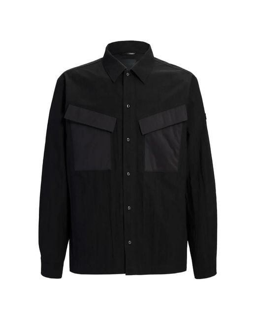 Tatras Black Doris Pocket Overshirt for men