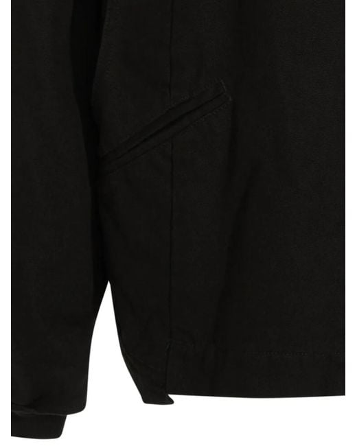 Carhartt Black Zip-Up Logo-Patch Jacket for men
