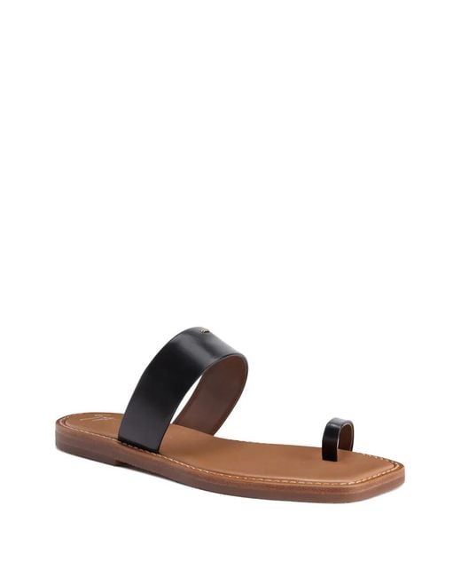 Giuseppe Zanotti Black Toe Post Strap Sandals