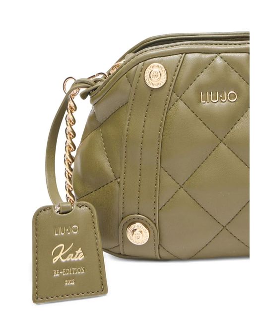 Liu Jo Green Quilted Cross Body Bag