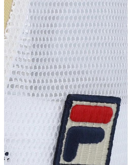 Fila Blue Addie Slogan-Print Mesh-Back Cap