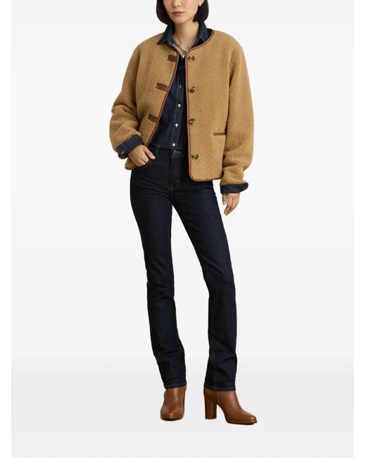 Ralph Lauren Natural Teddy-Texture Jacket