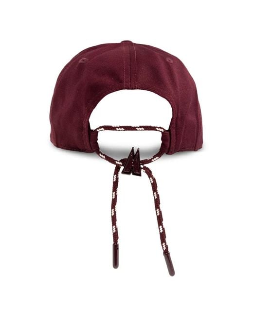 Moncler Red Baseball Cap