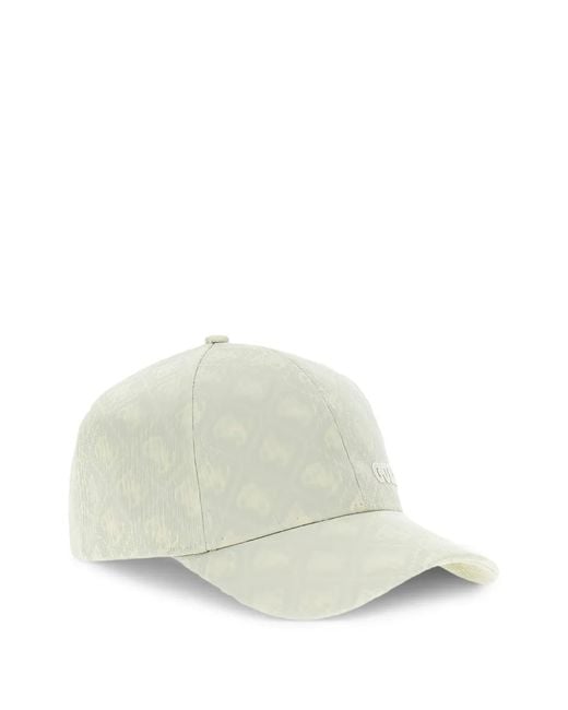 Guess White 4G Baseball Cap