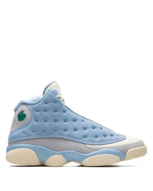 Nike Blue X Solefly Air 13 Retro "I'D Rather Be Fishing" Sneakers for men