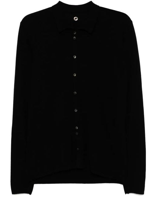 Camicia di Label Under Construction in Black da Uomo