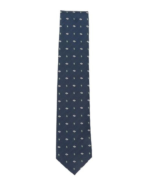 Cravate À Losanges Brioni pour homme en coloris Blue