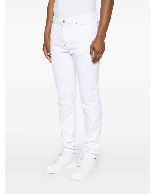 DSquared² White Cool Guy Jean for men