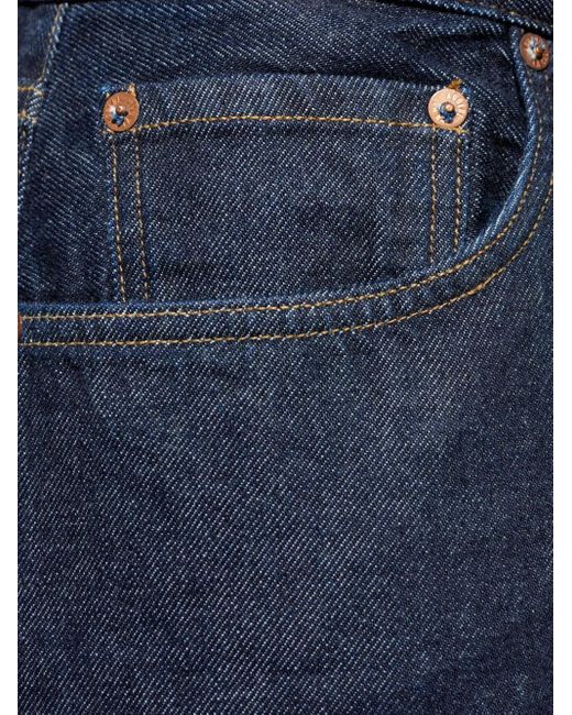 Agolde Blue Magnus Buttoned Jeans for men