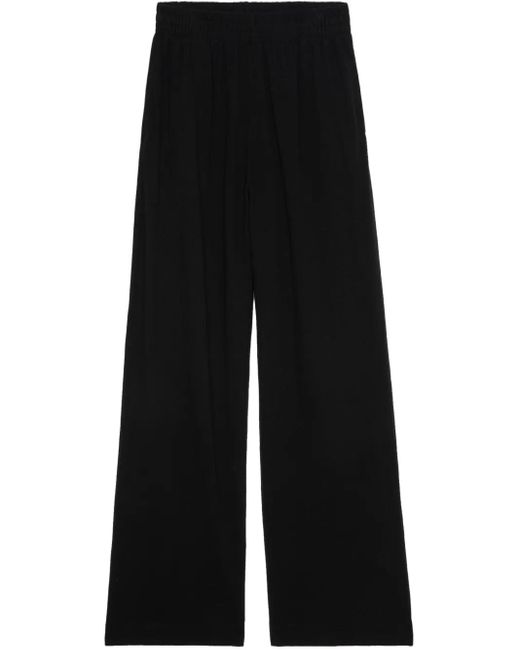 Zadig & Voltaire Black Elasticated Waist Trousers