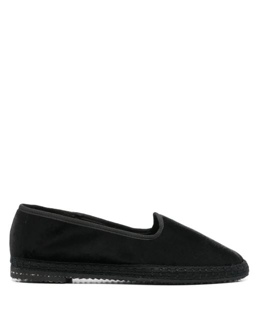 Manebí Black X Alex RivièRe Velvet Loafers