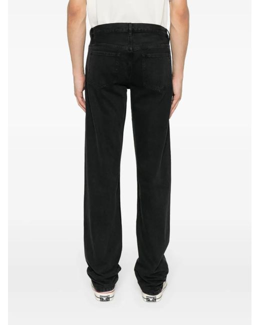 Vaqueros Rectos New Standard A.P.C. de color Black