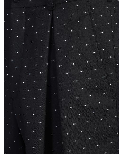 メンズ Comme des Garçons ポルカドット ショートパンツ Black