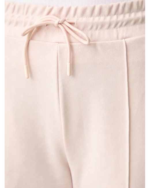 Guess Pink Drawstring Pintuck Track Pants
