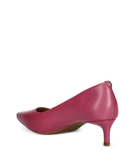 MICHAEL Michael Kors Pink Pointed-Toe Heeled Pumps