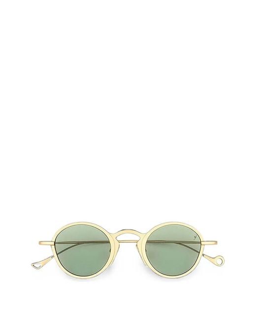 Eyepetizer Green Ribeira Round-Frame Sunglasses
