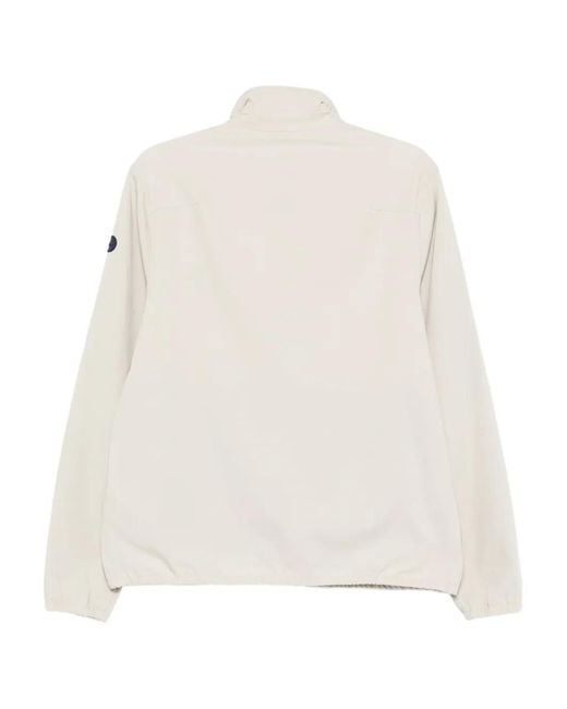 Paul Smith White Zip-Fastening Patch-Pocket Track Jacket for men