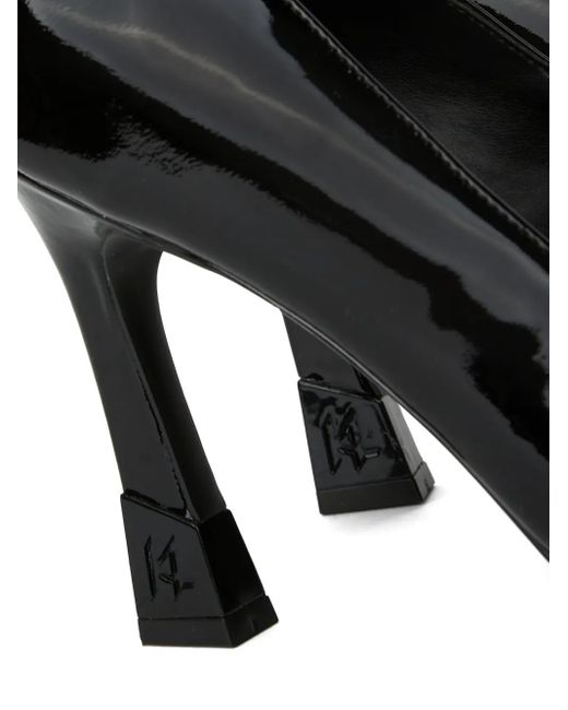 Karl Lagerfeld Black 90Mm Premiere Heeled Pumps