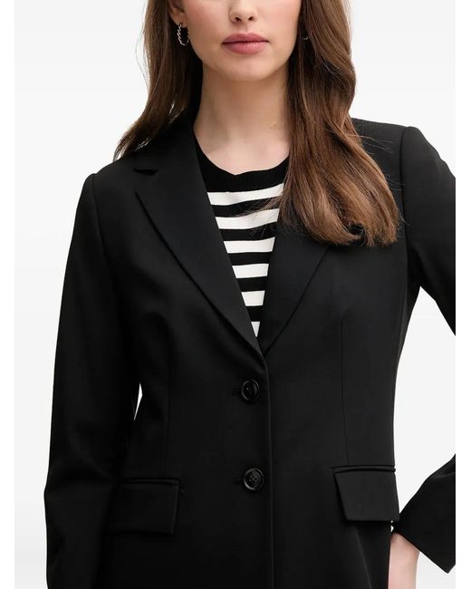 Benetton Black Notched Lapels Blazer