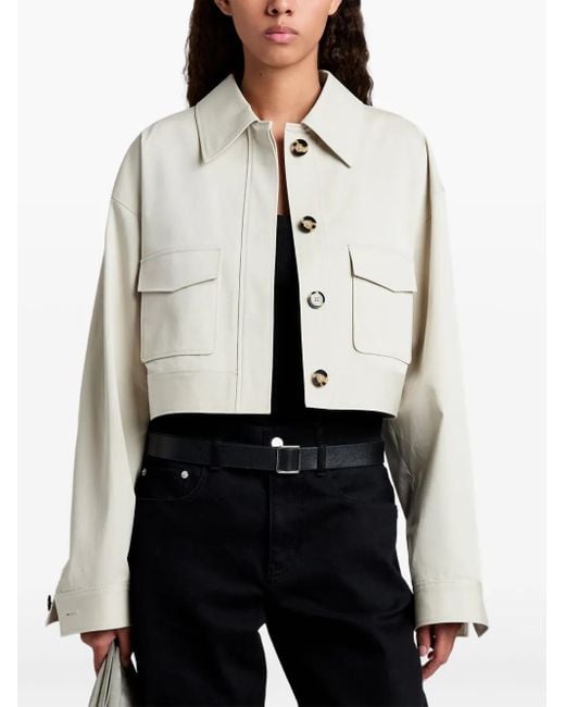 Proenza Schouler White Dylan Cotton Jacket