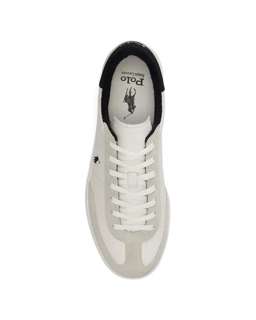 Polo Ralph Lauren White Bedford Sneakers for men