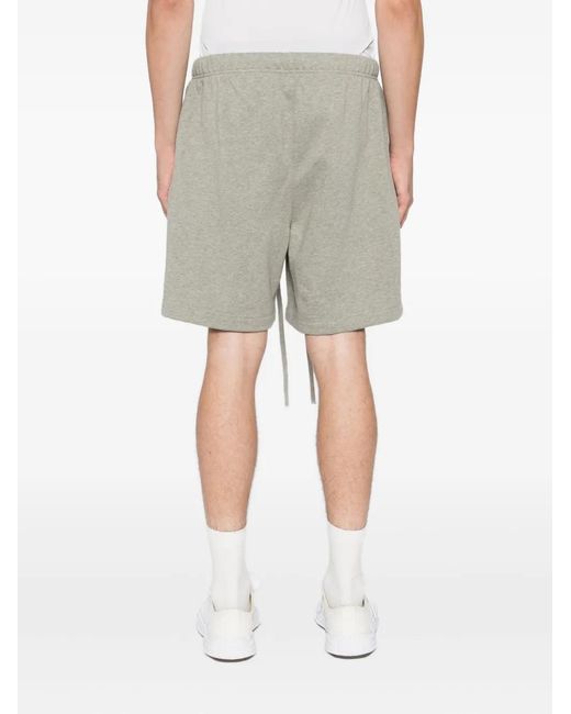 Fear Of God Natural Logo Appliquè Short for men