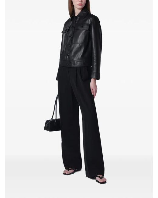 Salvatore Santoro Black Patch-Pocket Jacket