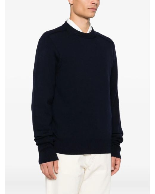 Studio Nicholson Black Merino Wool Sweater for men