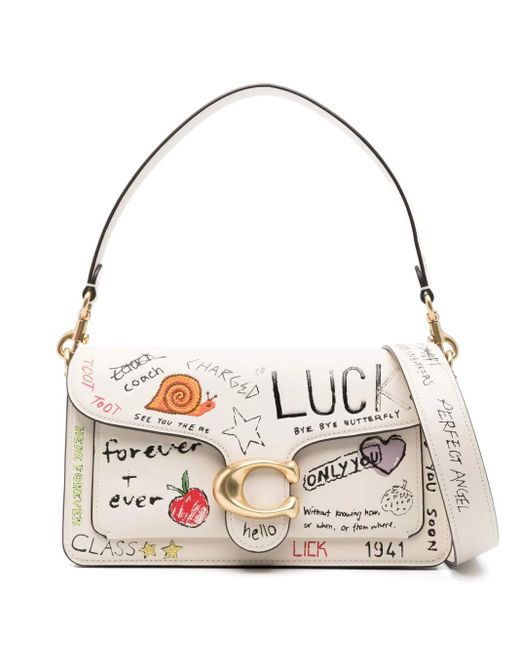 COACH Tabby ショルダーバッグ White