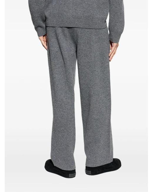 Lisa Yang Gray Pocket Trousers for men