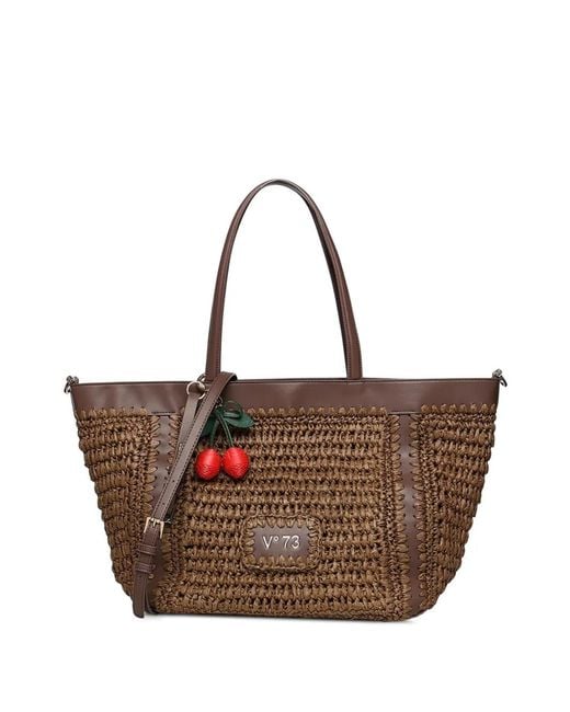 V73 Brown Alisya Shoulder Bag