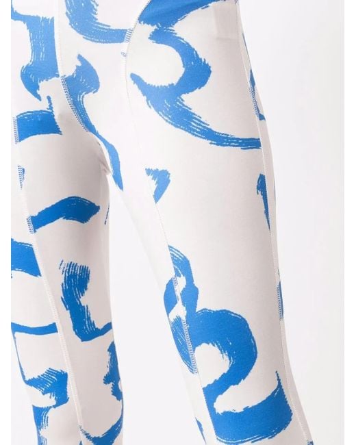 Remain Legging Met Print in het Blue